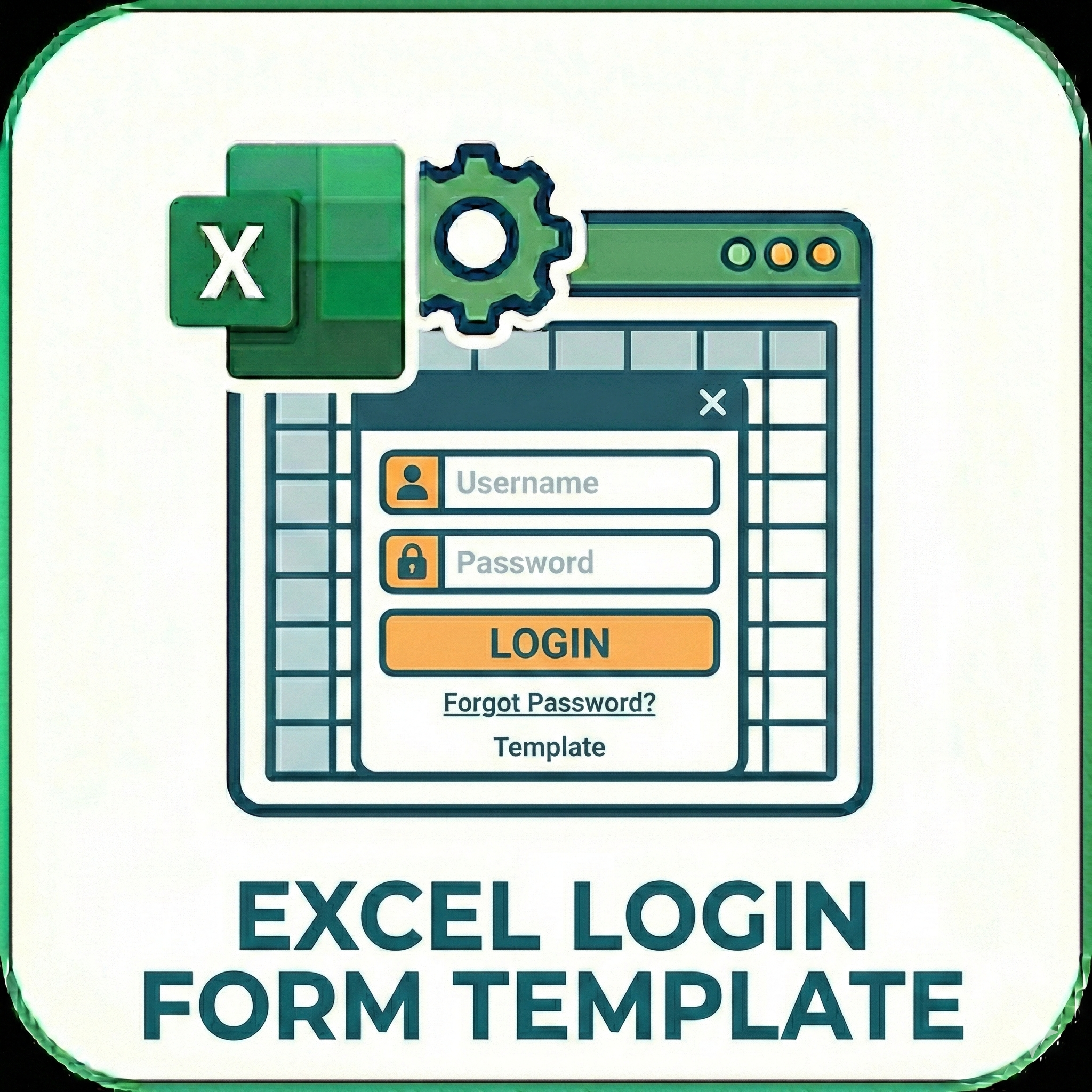 Log In Form template