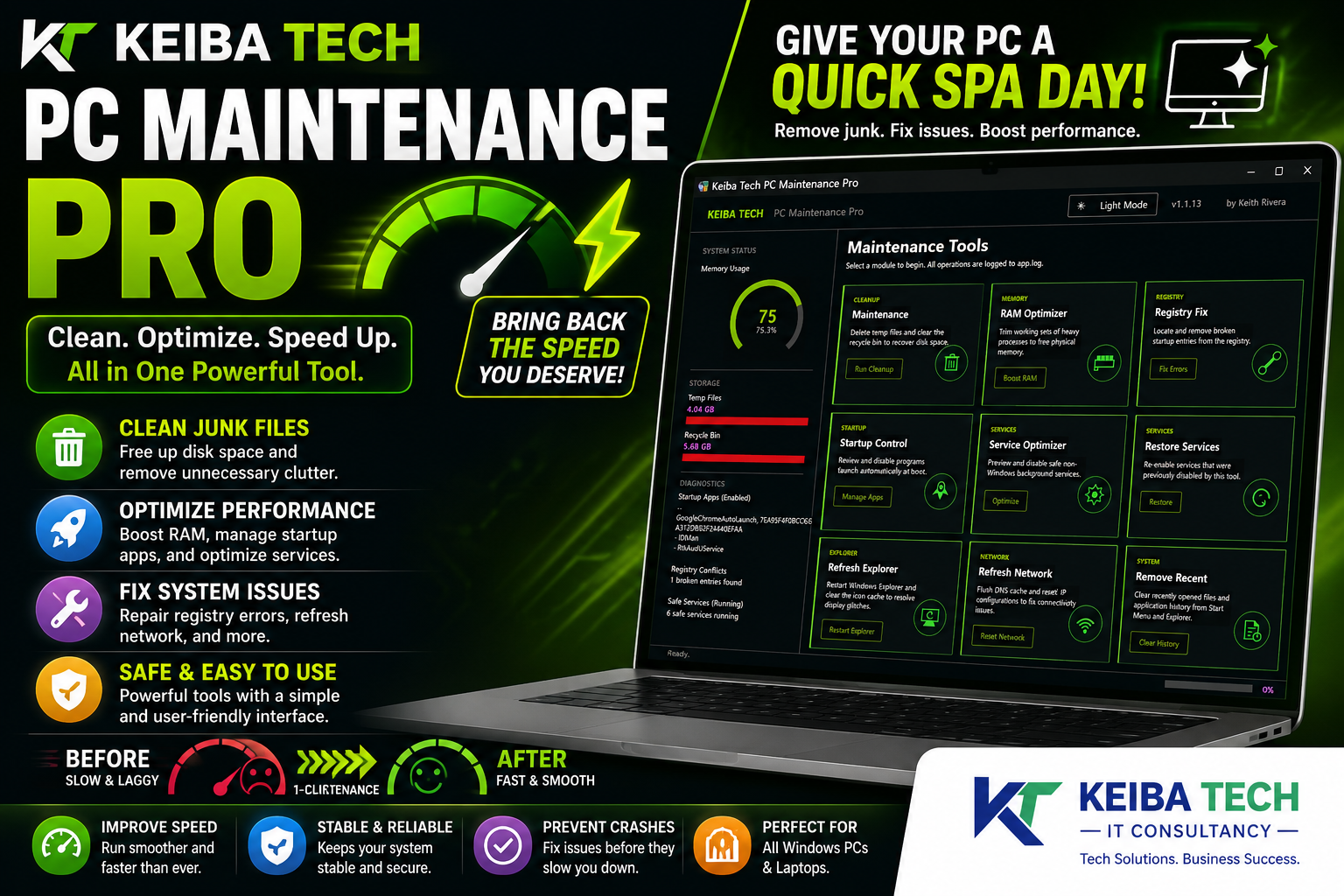 Keiba Tech PC Maintenance Pro